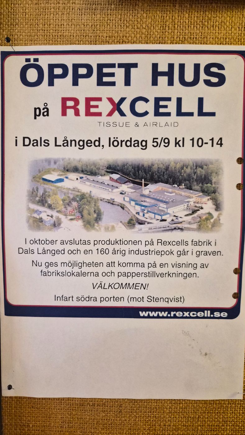 Öppet hus på Rexcell – affisch